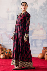 2-PC Printed Cotton Shirt with Chiffon Dupatta CPM-4-011